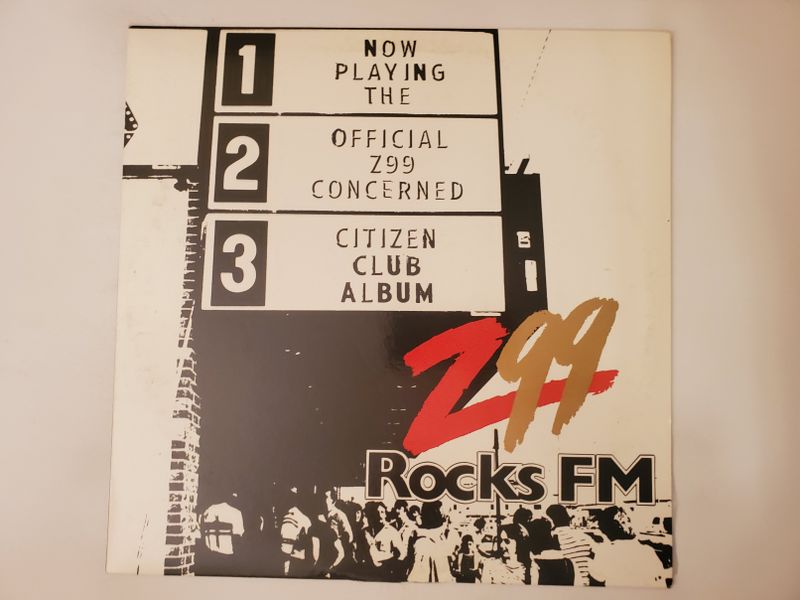Various Artists Z99 Rocks FM - The Official Z99 Concerned Citizen Club Album vinyl record
